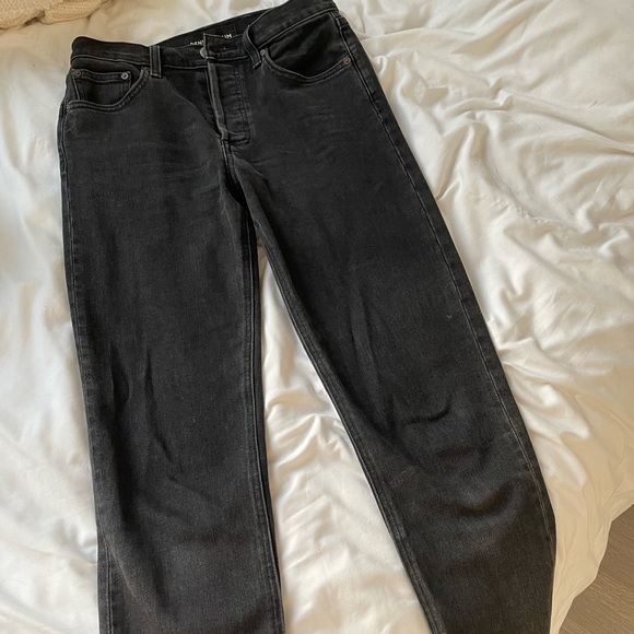 Denim Forum- Yoko High Rise 28L in Black/Grey (Size 25) - Picture 2 of 5